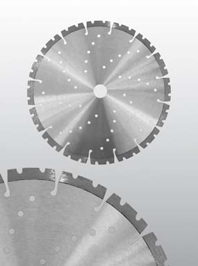 Laser Welded Blades With Segment Type 2 for Cured Concrete