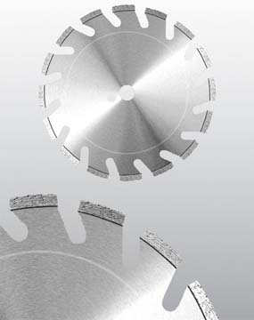 Laser Welded Blades With Segment Type 4 for Cured Concrete