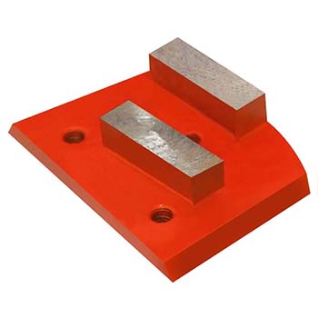 Normal Trapezoid Metal Grinding Plate Model 4