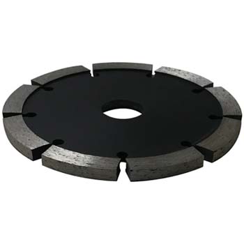 Tuck Point with Wide Segments for Mortared Expansion Joints and Slotting Stone, Concrete